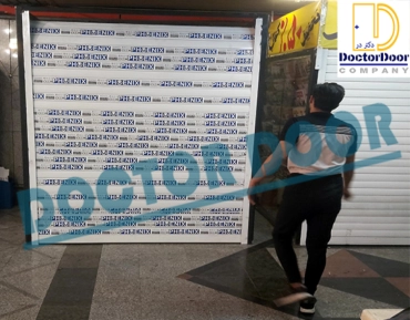 طراحی نصب کرکره برقی غرفه های ایستگاه مترو میرزای شیرازی